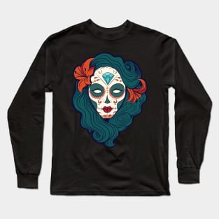 Diamond skull Long Sleeve T-Shirt